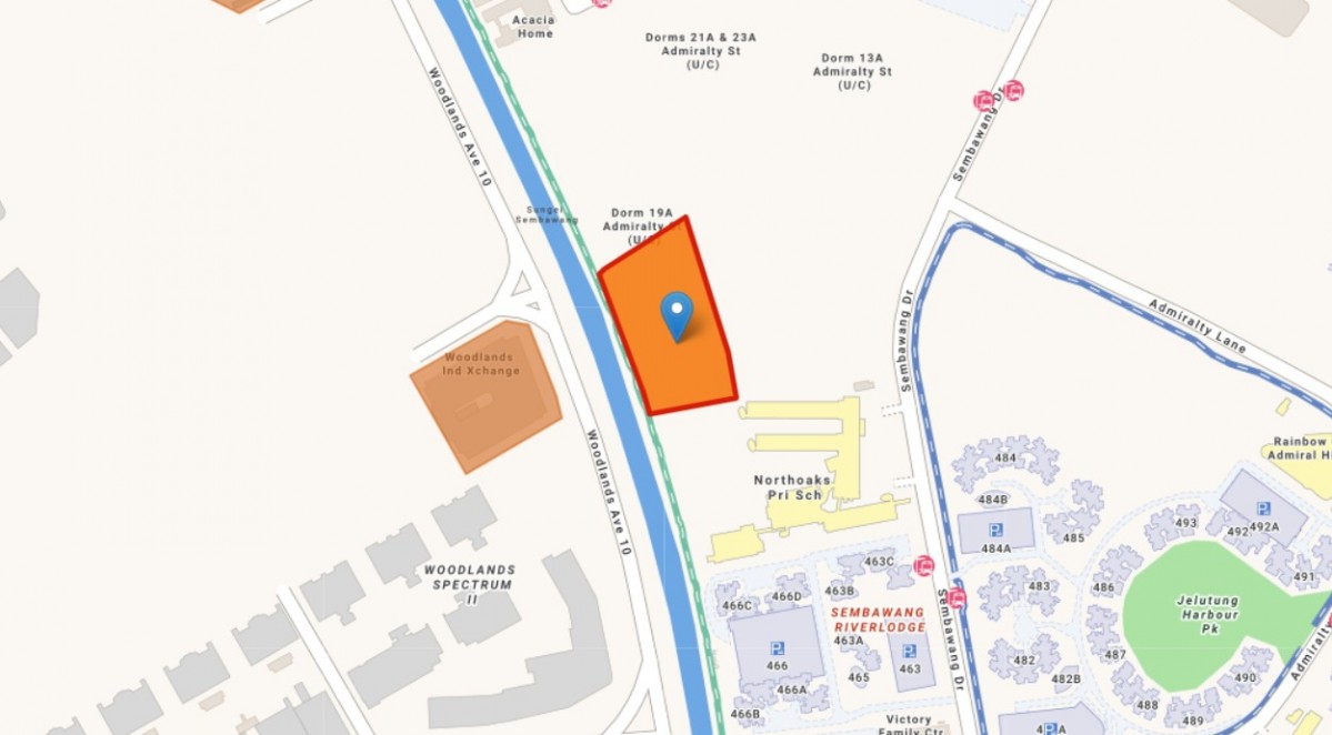 HDB launches EC site at Admiralty Walk for public tender